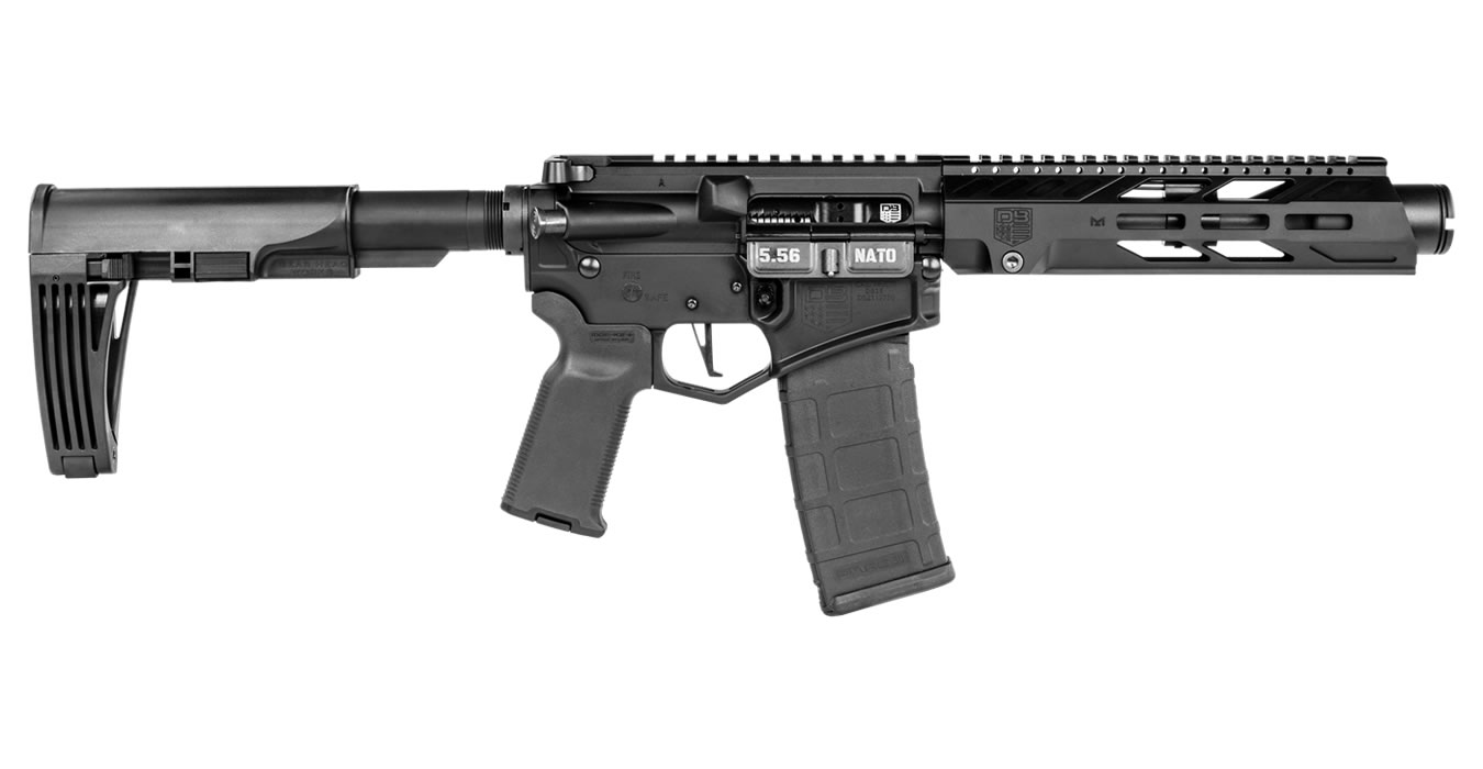 Diamondback DB15 5.56mm Semi-Auto AR Pistol with Tailhook Mod 2 Brace – Arizona AR-15 Rifle