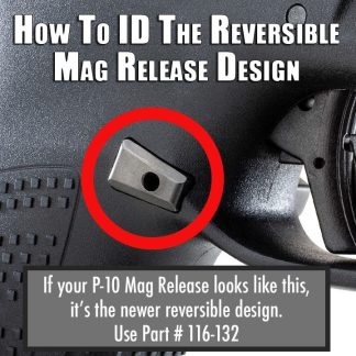 Extended Mag Release for CZ P-10 - Reversible - Accessories Image 2 | Tucson Arms
